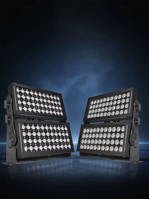Aicpose RGBW DMX LED Wall Washer Outdoor Floodlight IP65 Wasserdicht, Schwarz - Bild 7