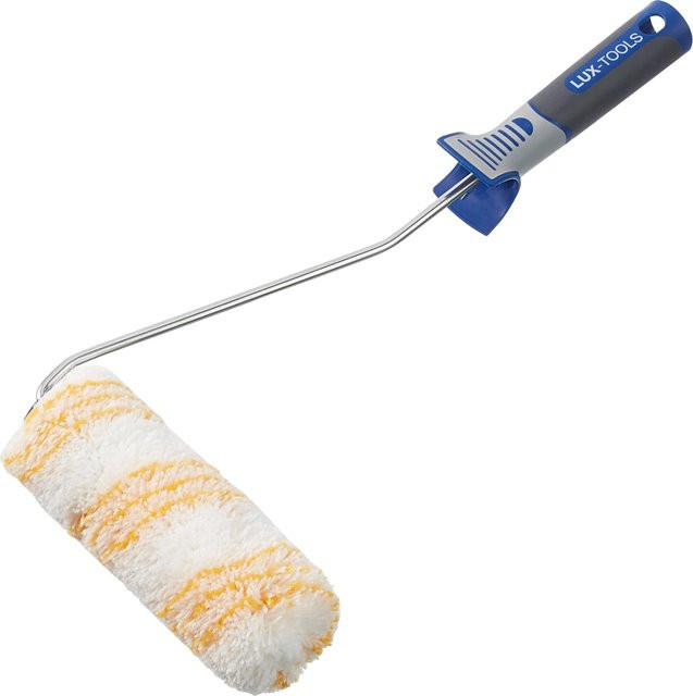 LUX-TOOLS Mini Dispersionsroller aus Polyamid, weiß, Breite: 10 cm - Bild 1