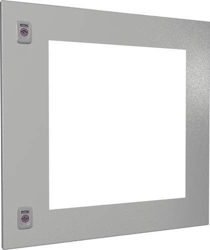 Rittal Teiltür aus Stahl in Grau, B: 60 cm, H: 60 cm - Bild 1