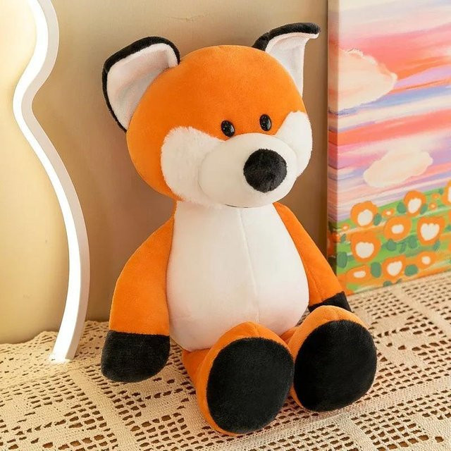 Yiran toy Stoffpuppen Plüschtiere Waldtiere, 25cm - Bild 1