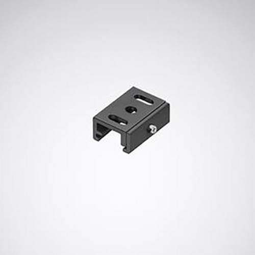 Trilux Hochvolt-Schienensystem-Komponente Rail Deckenkomponente in Schwarz aus Aluminium - Bild 1
