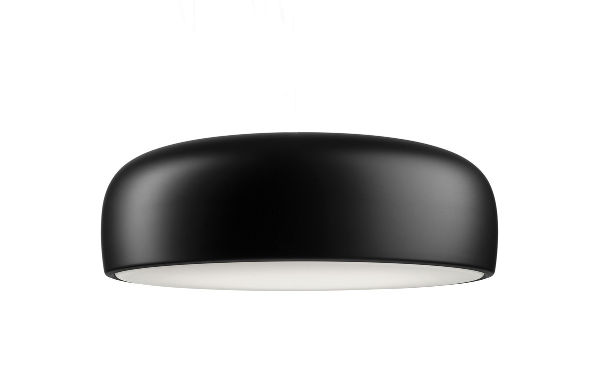 Flos Smithfield C Deckenleuchte in Schwarz aus Aluminium mit dimmbarer LED und E27 Fassung - Bild 2