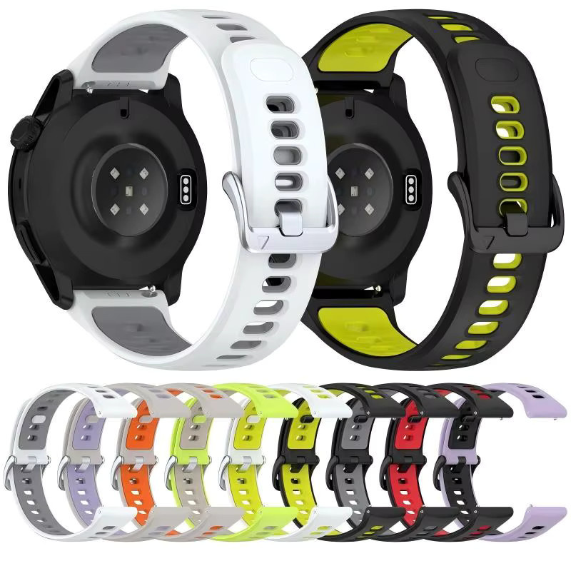 Amazfit Silikon-Sportarmband, Weiß, Grau - Bild 2