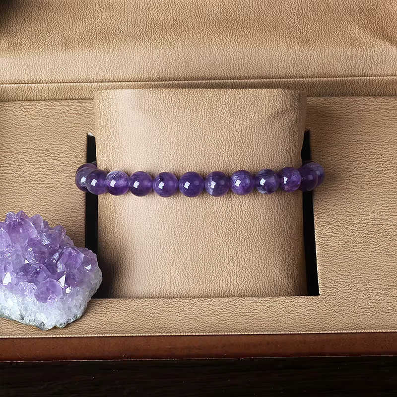 EmbraceNature Armband, Amethyst, Naturstein, Perlen, Damen - Bild 3
