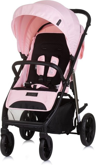 Chipolino Kinderwagen Buggy Insta in Rosa mit Aluminiumrahmen, Federung und Fußabdeckung, klappbar - Bild 1