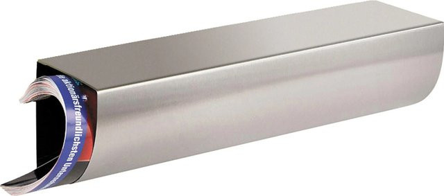 Burg Wächter Briefkasten und Zeitungsbox aus Edelstahl in Silber - Bild 1