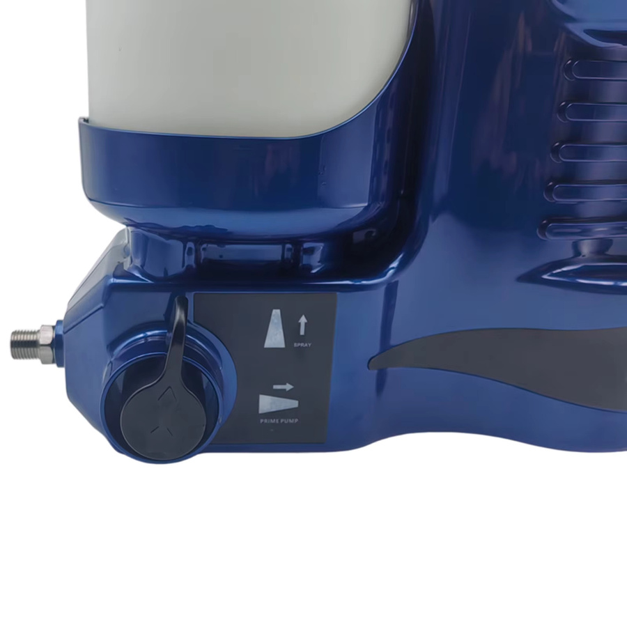 Podofo Hochdruck-Airless-Spritzgerät 21V, kabelloser elektrischer Airless-Farbsprüher mit bürstenlosem Motor und Makita-Akku-Schnittstelle, Blau, 1,7 l - Bild 8