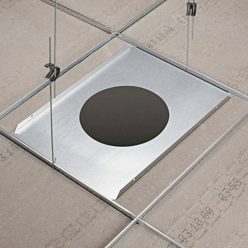 Trilux Inplana C07 MP 600 Montageplatte aus Aluminium in Silber - Bild 1