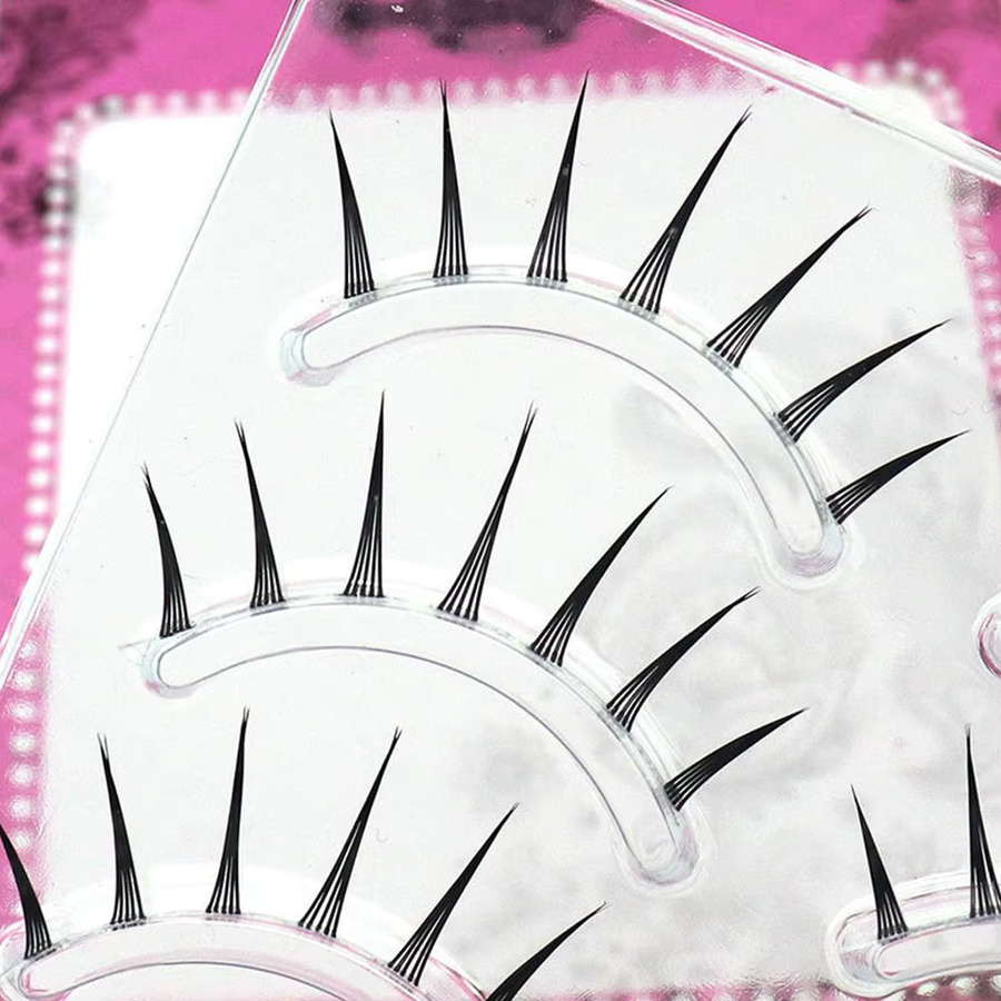 eelhoe Hot Manga Lashes Künstliche Wimpern, 5 Paar, Natürlich, Unisex - Bild 4