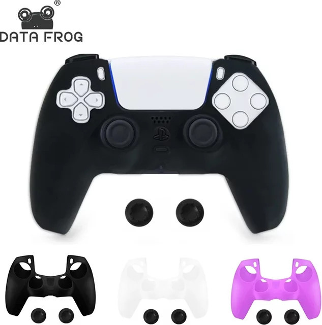 DATA FOG PS5-Controller-Abdeckung in Purple, rutschfeste und stoßfeste Schutzhülle für dein Playstation 5-Gamepad - Bild 1