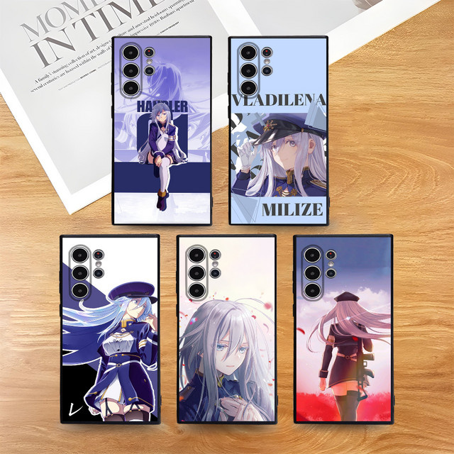 Anime 86 Eighty Six Handyhülle für Samsung Galaxy S21 S22 S23 S24 S25 FE Plus Ultra in Multicolour aus weichem TPU - Bild 1