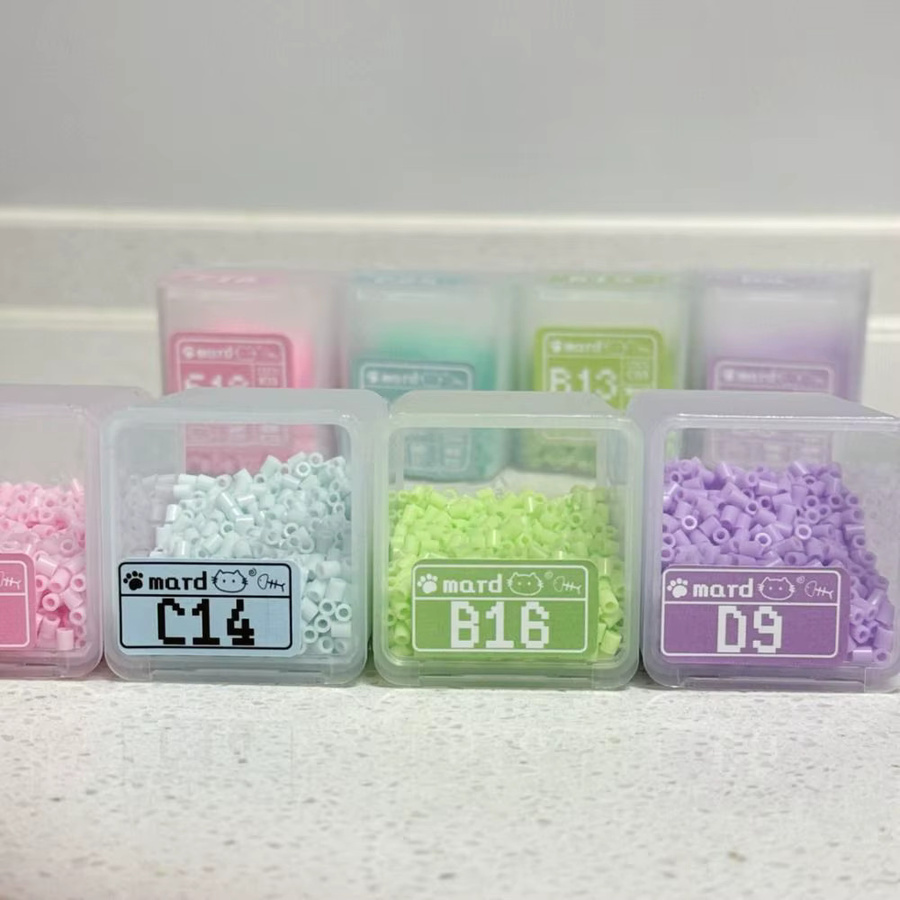 Transparente Kunststoff-Aufbewahrungsbox für Diamantmalerei-Perlen mit Deckel und staubdichter Versiegelung - Bild 3