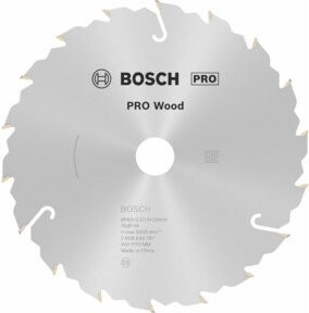 Bosch Kreissägeblatt Speedline Wood Hartmetall für Holz, Farbe: Silber, Durchmesser: 160 mm, Bohrung: 20 mm, Breite: 2,2 mm, Zähneanzahl: 18 - Bild 2