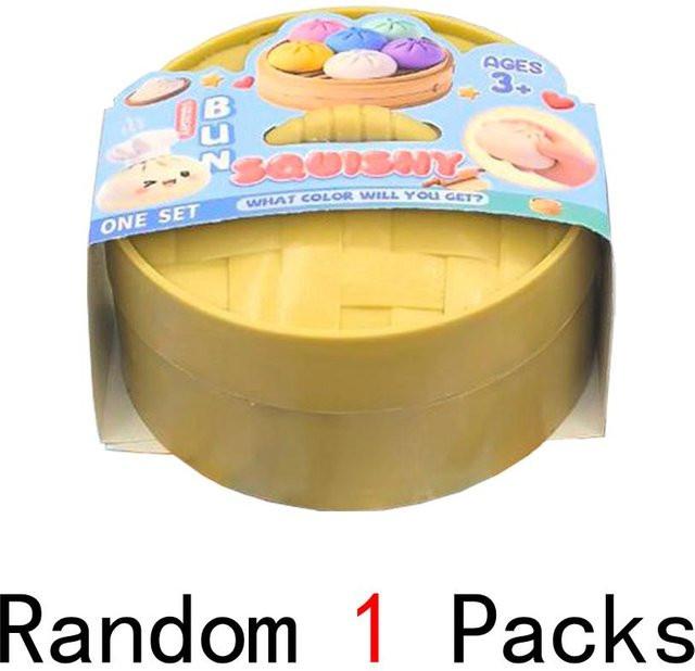 Yiran toy 1 Bunte Dumpling Squishes Stressbälle - Bild 1