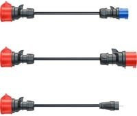 go-e Adapterset für Gemini flex 11 kW, 3-teiliges Set in Schwarz und Multicolour - Bild 1