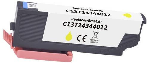 Renkforce Druckerpatrone Gelb kompatibel mit Epson T2434XL 24XL C13T24344012 - Bild 1