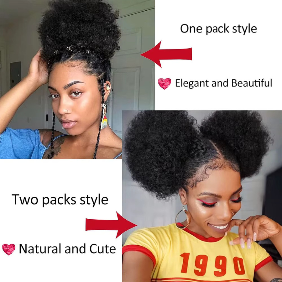 Teres har Afro Puff synthetische Kordel für Damen - Bild 6