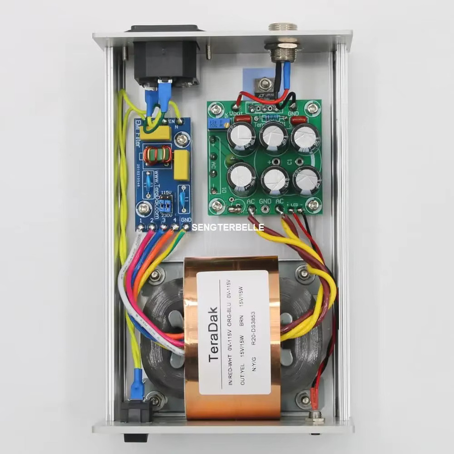 SENGTERBELLE HiFi TeraDak Hi-End 30W geregeltes lineares Netzteil Audio-Adapter DC5V-DC24V - Bild 2