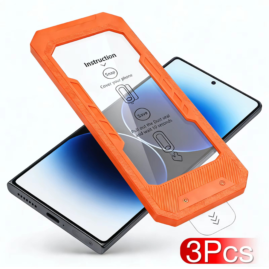 3er Pack miaotiemo Displayschutzfolie aus gehärtetem Glas für Samsung Galaxy S26 S25 S24 Ultra Plus A57 A37 A36, transparent, 9H Härtegrad, kompatibel mit Android - Bild 3