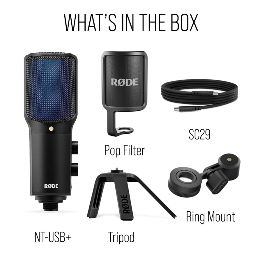 RODE NT-USB+ USB-Mikrofon in Schwarz - Bild 6