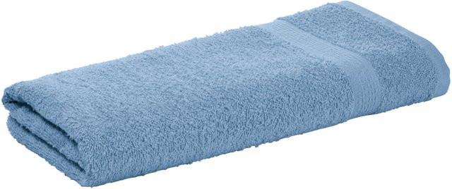 PULSIVA Handtuch Mars aus Baumwolle, Blau, 10er Pack, Breite: 50 cm, Länge: 100 cm - Bild 1