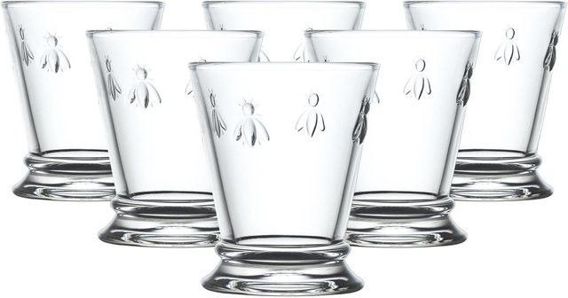 La Rochére Wassergläser Biene Abeille, 6er Set, transparent, 185 ml - Bild 1