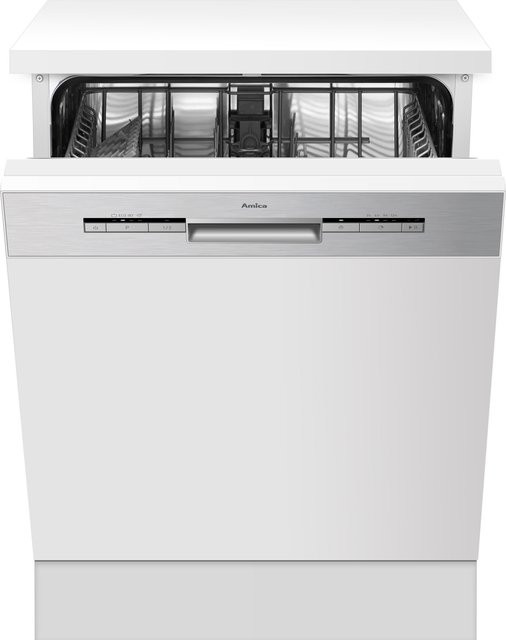 Amica EGSP 14797-1 E vollintegrierter Geschirrspüler mit Aquastop in Weiß, Breite: 60 cm - Bild 1