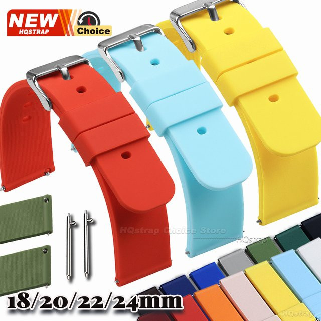 HQstrap Uhrenarmband Silikon, Unisex - Bild 1