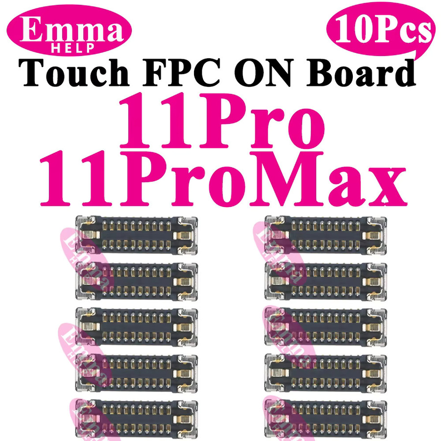 10 Stück LCD Display FPC Stecker für iPhone 11 12 13 14 15 Pro Max Plus und XS XR von EmmaHelp - Bild 4
