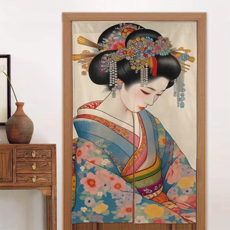 VIKAMA Orientalischer Wandteppich mit Blumenmotiv in Multicolour als dekorative Akzentwand für dein Wohnzimmer oder Schlafzimmer - Bild 3