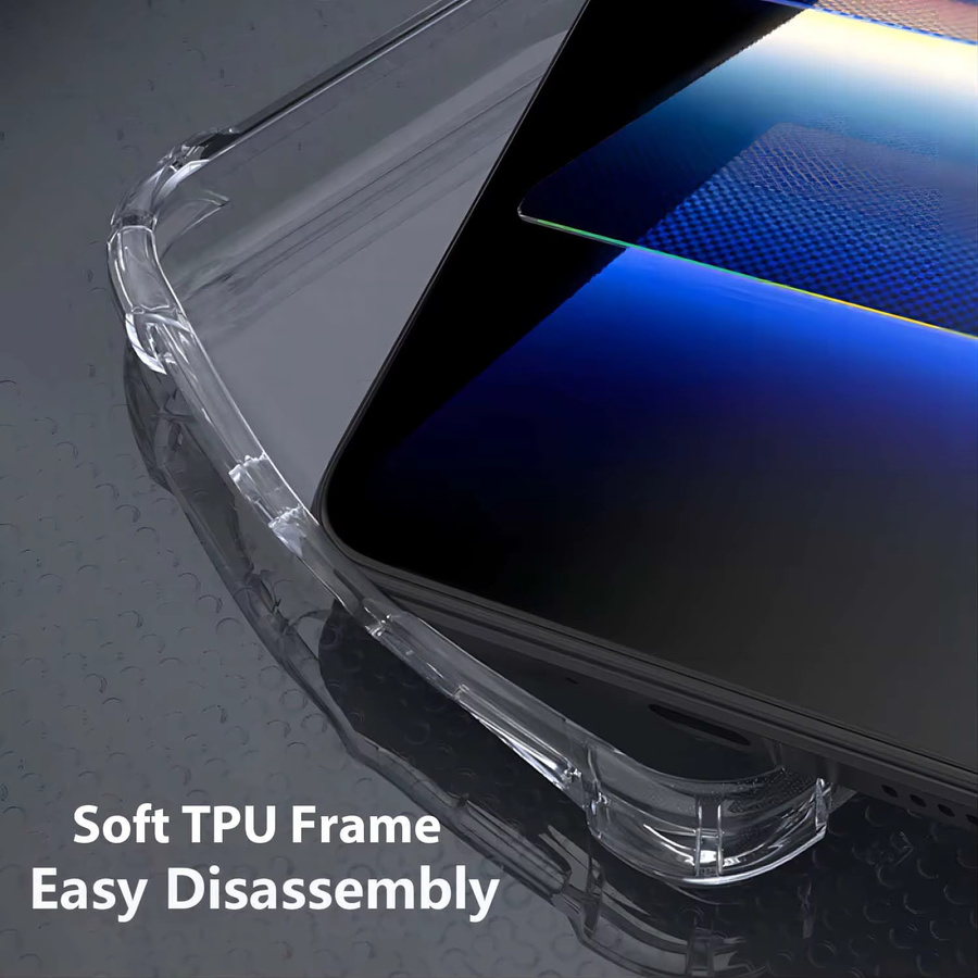 Transparente Schutzhülle für Samsung Galaxy A56 5G A55 A35 A36 A26 A16 A15 S25 Ultra S24 S23 mit verstärkten Ecken - Bild 3