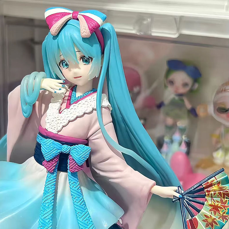 Bandai Hatsune Miku Tenitol Neo Tokyo Serie Kimono Sammlerfigur, mehrfarbig, Höhe: 20 cm - Bild 2