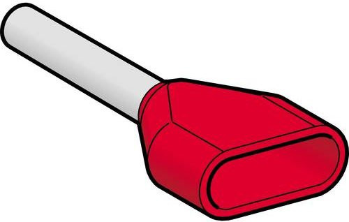 Schneider Electric Aderendhülse AZ5DE0101 1mm² rot 1000 Stück - Bild 1