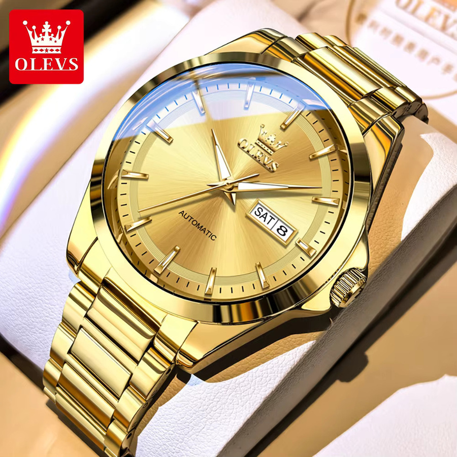 OLEVS Armbanduhr, Automatik, Stahlarmband, Herren - Bild 2