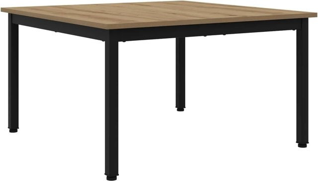 vidaXL Couchtisch modern in Eiche, braun, B/T/H: 80 x 80 x 45 cm - Bild 1