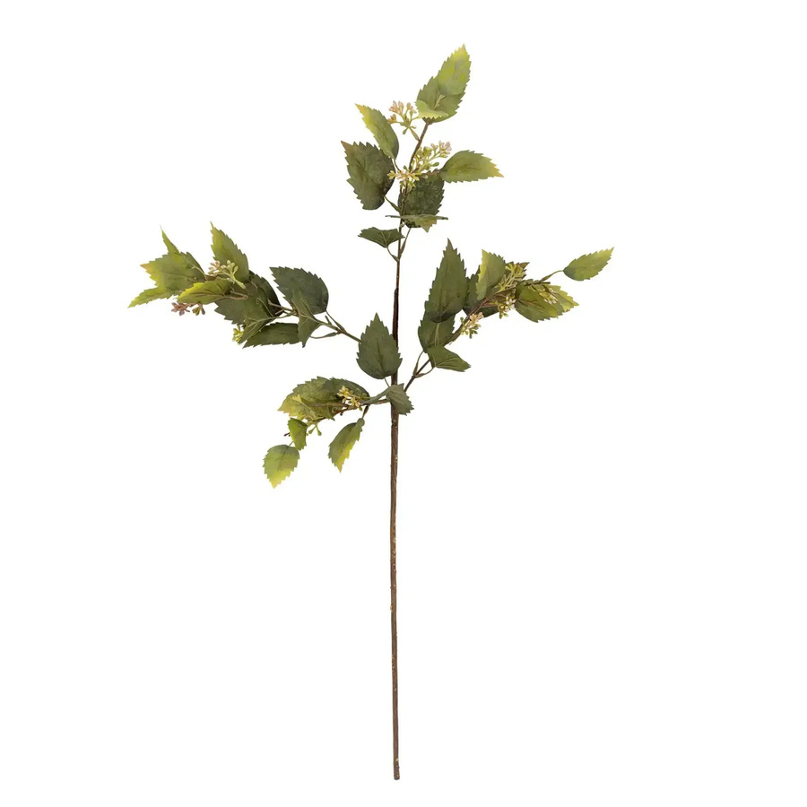 Bloomingville Grüner Eukalyptus-Kunstzweig in Grün, Höhe: 92 cm - Bild 1