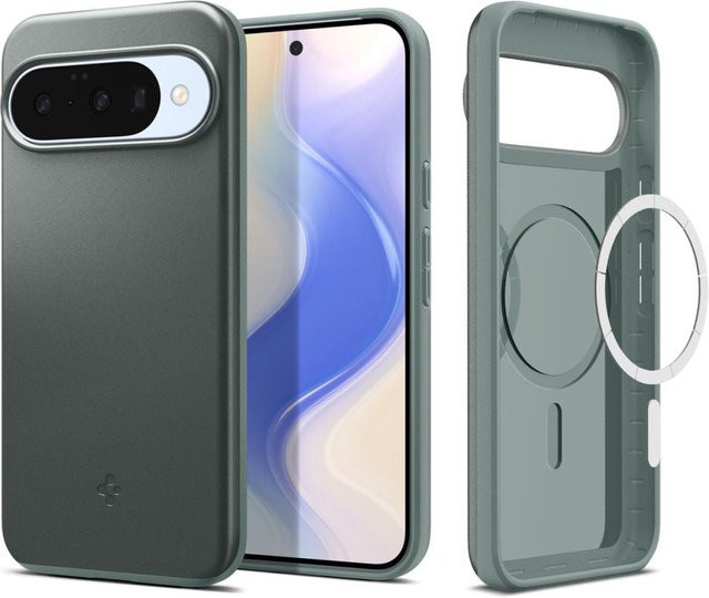 Spigen Thin Fit MagSafe Schutzhülle für Google Pixel 10 Pro und Google Pixel 10 in Grün - Bild 1