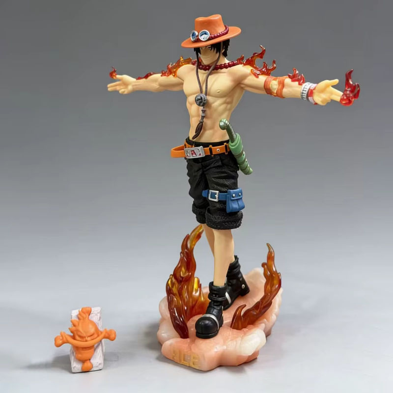 Bandai One Piece Portgas D. Ace Actionfigur aus PVC, mehrfarbig, Höhe: 28 cm - Bild 3