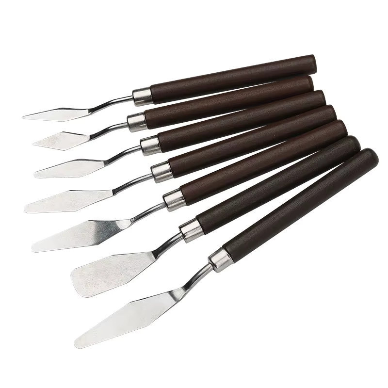 KEANG Künstlerpalette-Messer aus Edelstahl für Ölgemälde und Kunstwerke - Bild 5