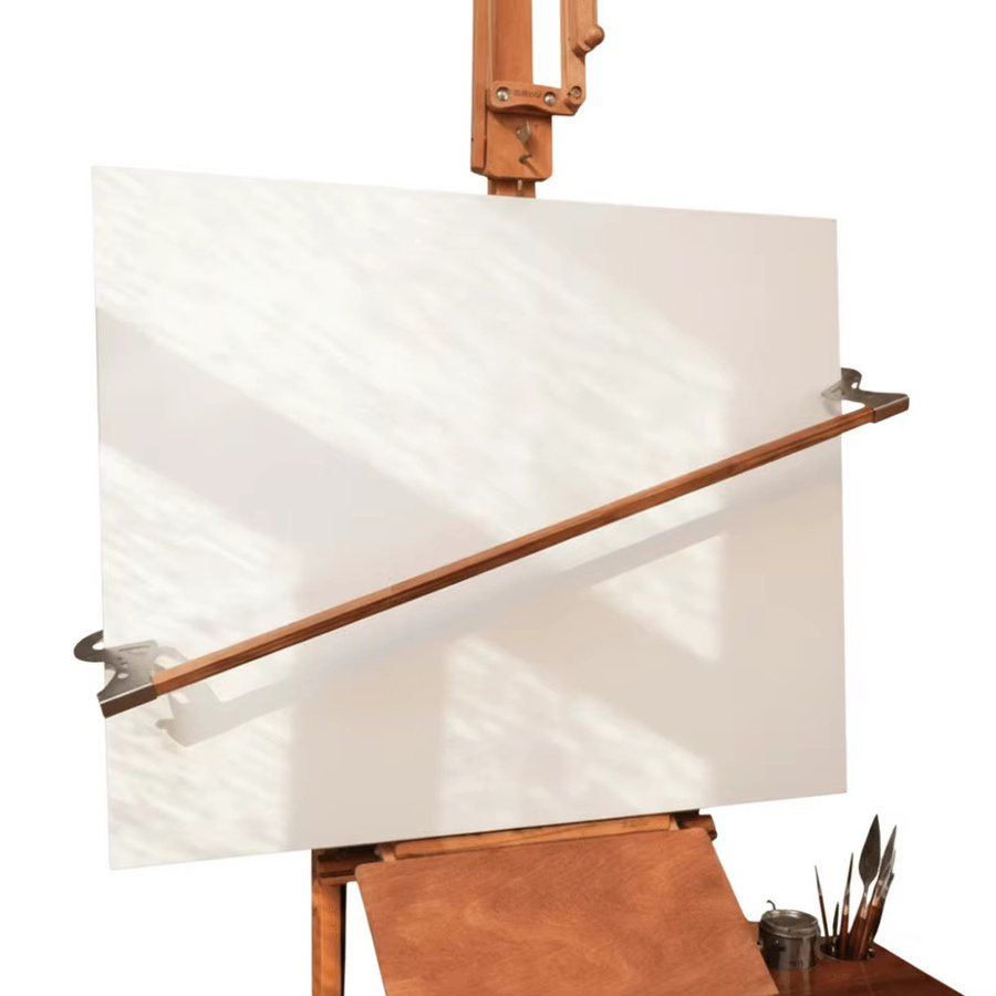 Verstellbare Holz-Künstler-Handstütze mit Hängedesign zur Stabilisierung für Ölgemälde und Handgelenkauflage - Bild 4