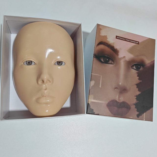 Mona Silikon-Übungspad für Make-up, wiederverwendbares Übungsboard - Bild 1