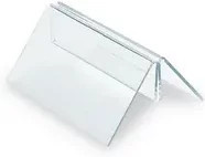 Deflecto Tischaufsteller Memo-Holder aus transparentem Kunststoff - Bild 1