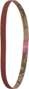 VSM Schleifband Normalkorund Braun für Metall und Holz, Körnung: 220, B: 8 mm, L: 300 mm - Bild 1