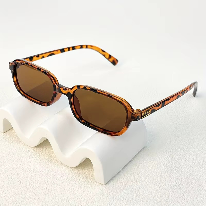 DIXSG Korrektionsbrille, square, Vollrand, Kunststoff, braun - Bild 1