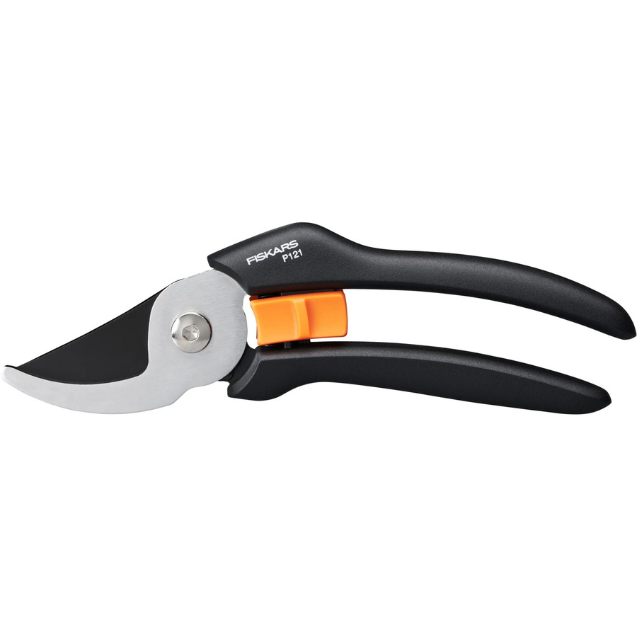Fiskars Solid P121 Bypass-Gartenschere mit ergonomischem Griff in Schwarz und Orange - Bild 2