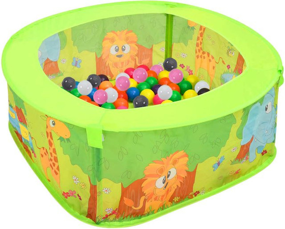 Vidaxl Bällebad für Kinder mit 300 Bällen bunt/mehrfarbig