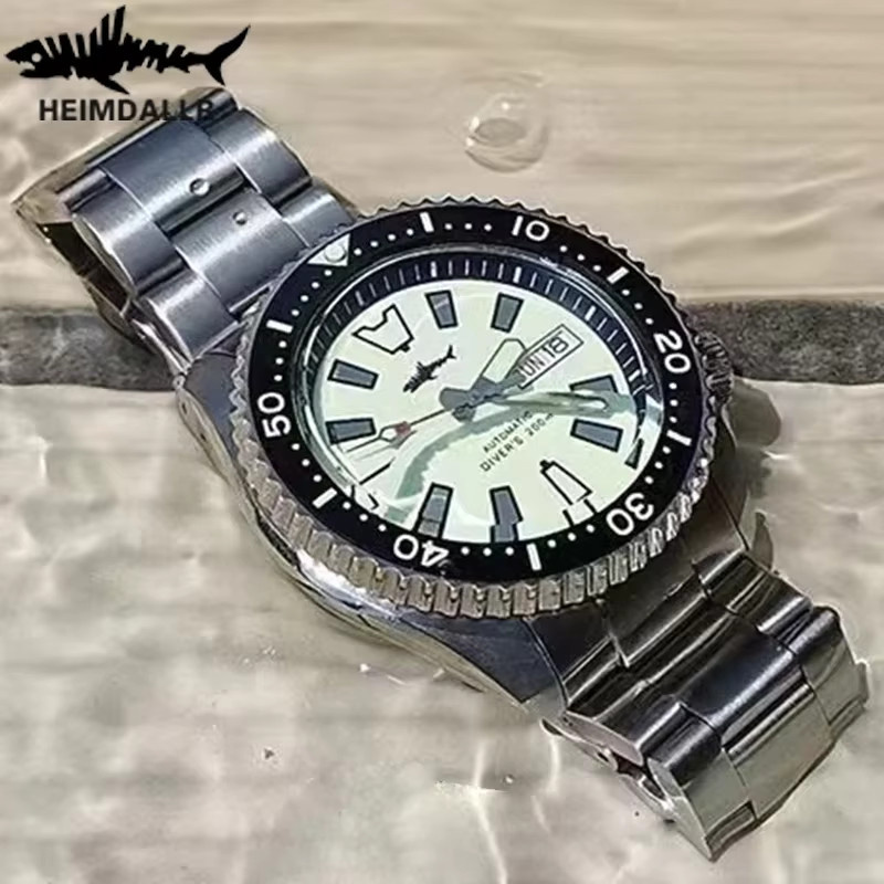 HEIMDALLR Taucheruhr, Automatik, Edelstahl, Saphirglas, 20 ATM, Herren - Bild 3