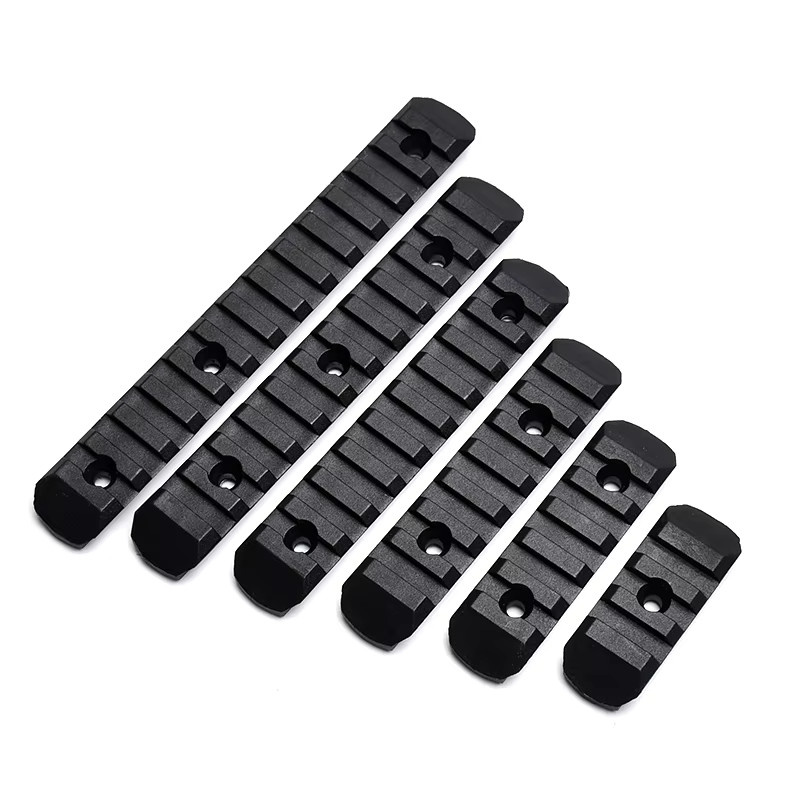 WADSN Taktisches Nylon-Kunststoff-Picatinny-Schienen-Set, 6-teiliges Set, M-Lok Keymod 20 mm, Zubehör für Airsoft-Spielzeugpistole - Bild 2