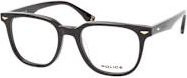 Police VPLR 65 Korrektionsbrille, Vollrand, Quadratisch, Kunststoff, Herren, black grey - Bild 1