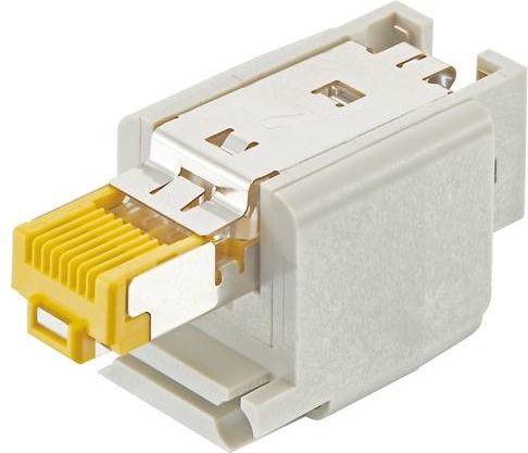HARTING Stifteinsatz 2 in Grau und Gelb aus Kunststoff 09120033015 - Bild 1